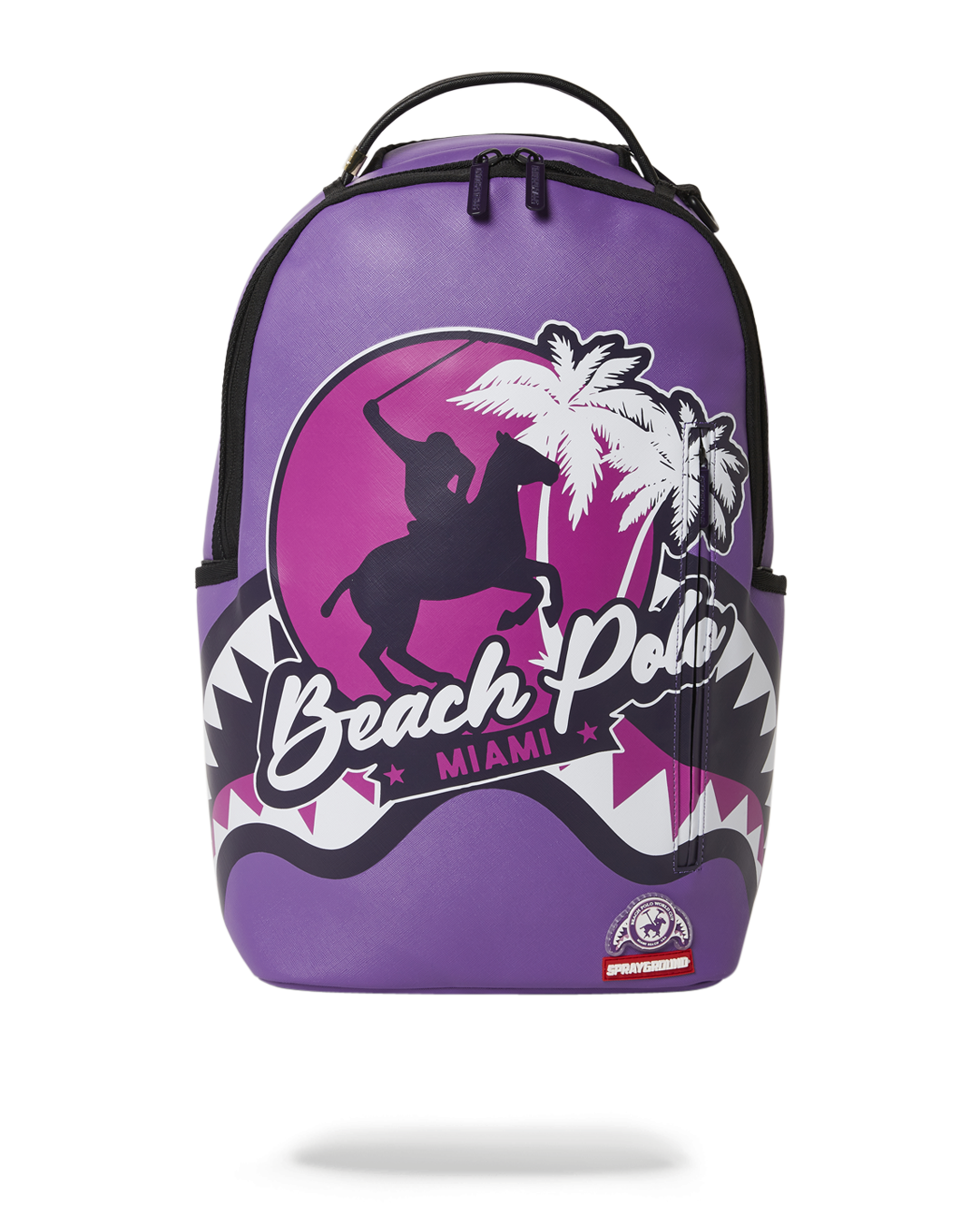 MIAMI BEACH POLO COLLAB BACKPACK (DLXV-PURPLE)