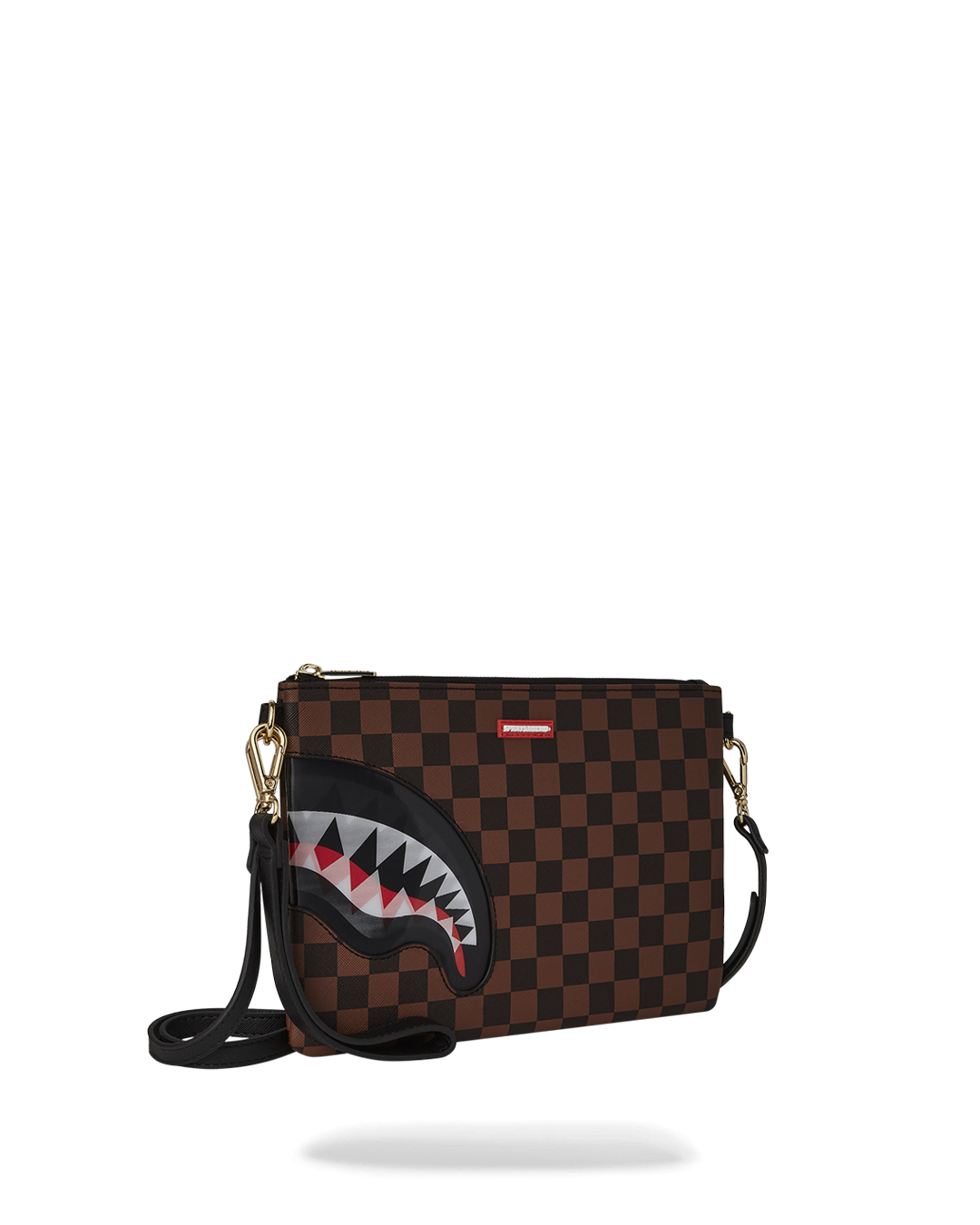 LENTICULAR EFFECTS CROSSOVER CLUTCH W/ SHOULDER STRAP