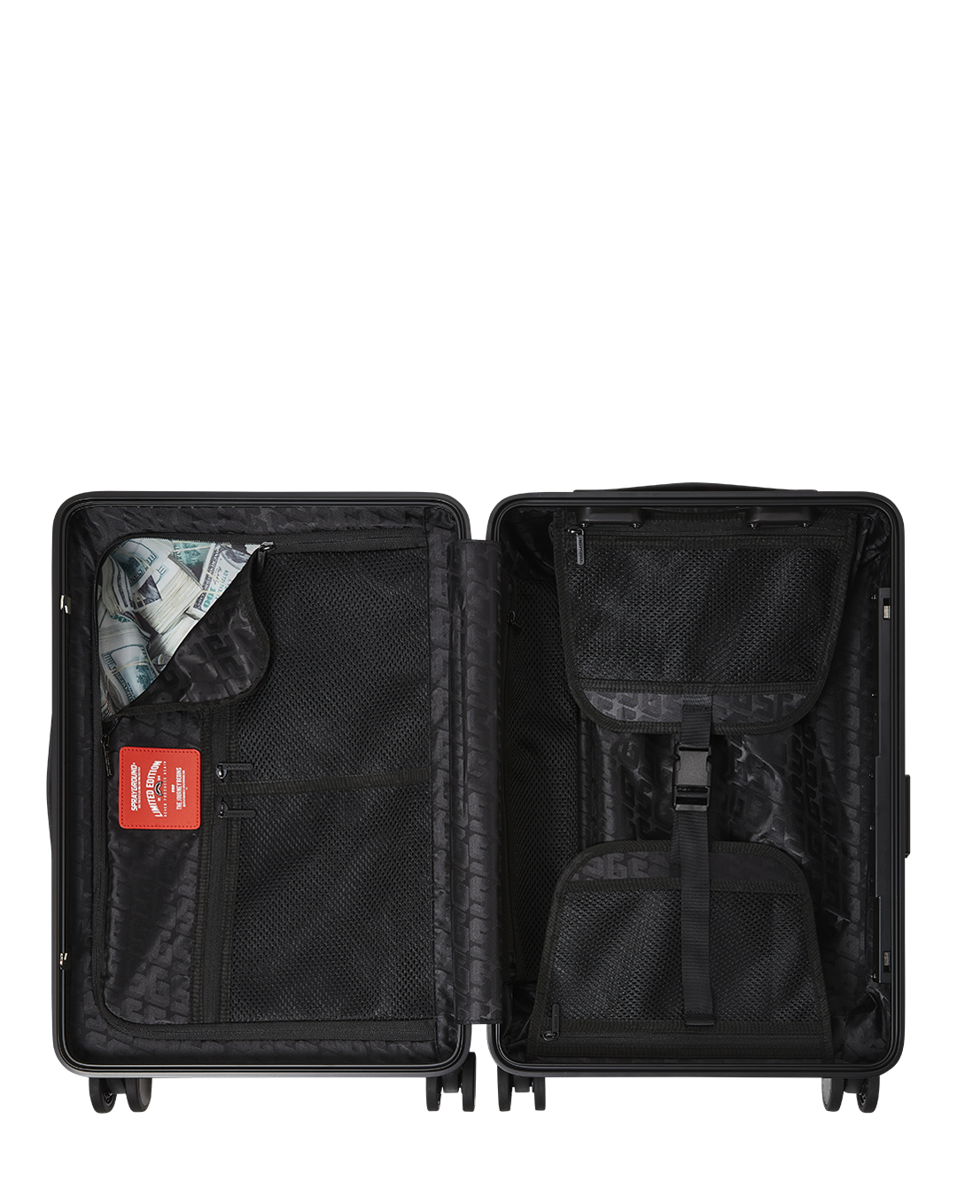 BILLIONS IN THE BANK HARD SHELL CARRY-ON LUGGAGE