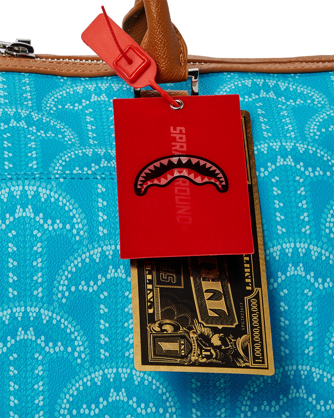 ILLUCHAINS TURQ DUFFLE