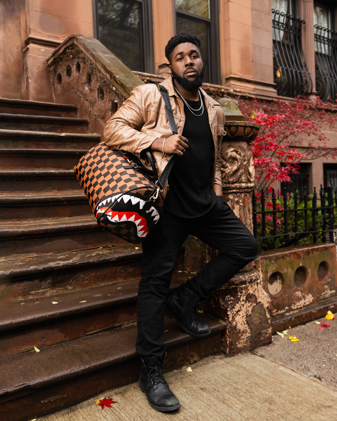 SHARKS IN PARIS VANQUISH DUFFLE