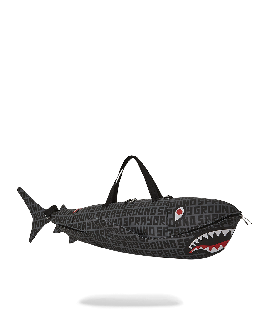 SHARKFINITY STEALTH PILOT SHARK SHAPE DUFFLE
