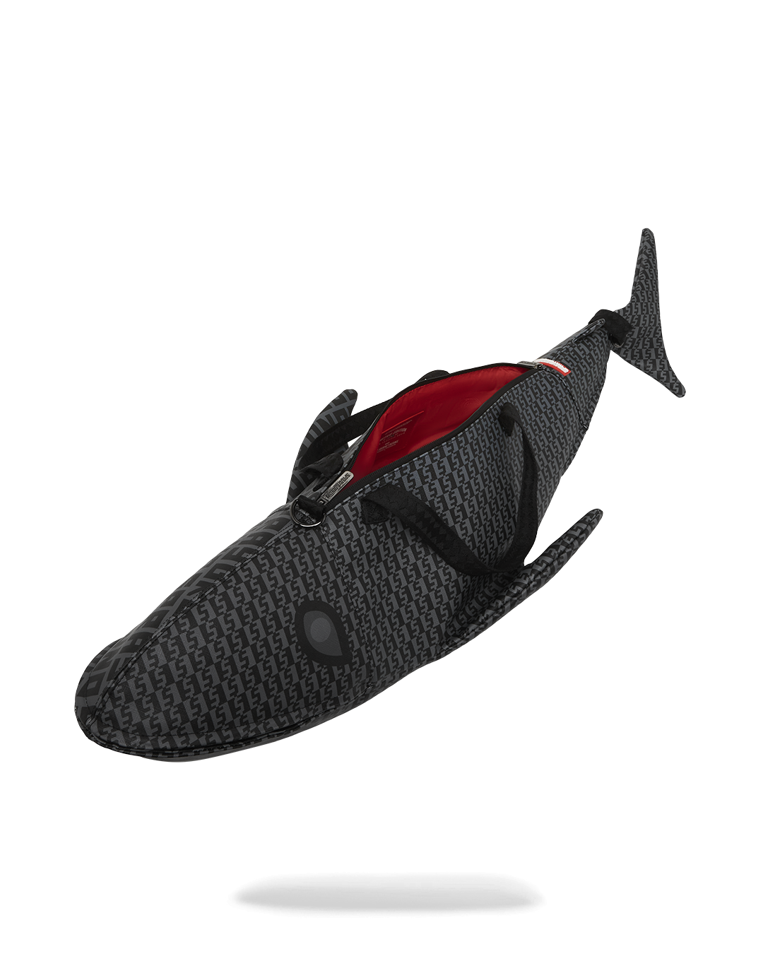 SHARKFINITY STEALTH PILOT SHARK SHAPE DUFFLE