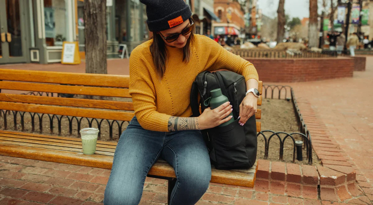 VERTICAL SHARK CUT & SEW DUFFLE
