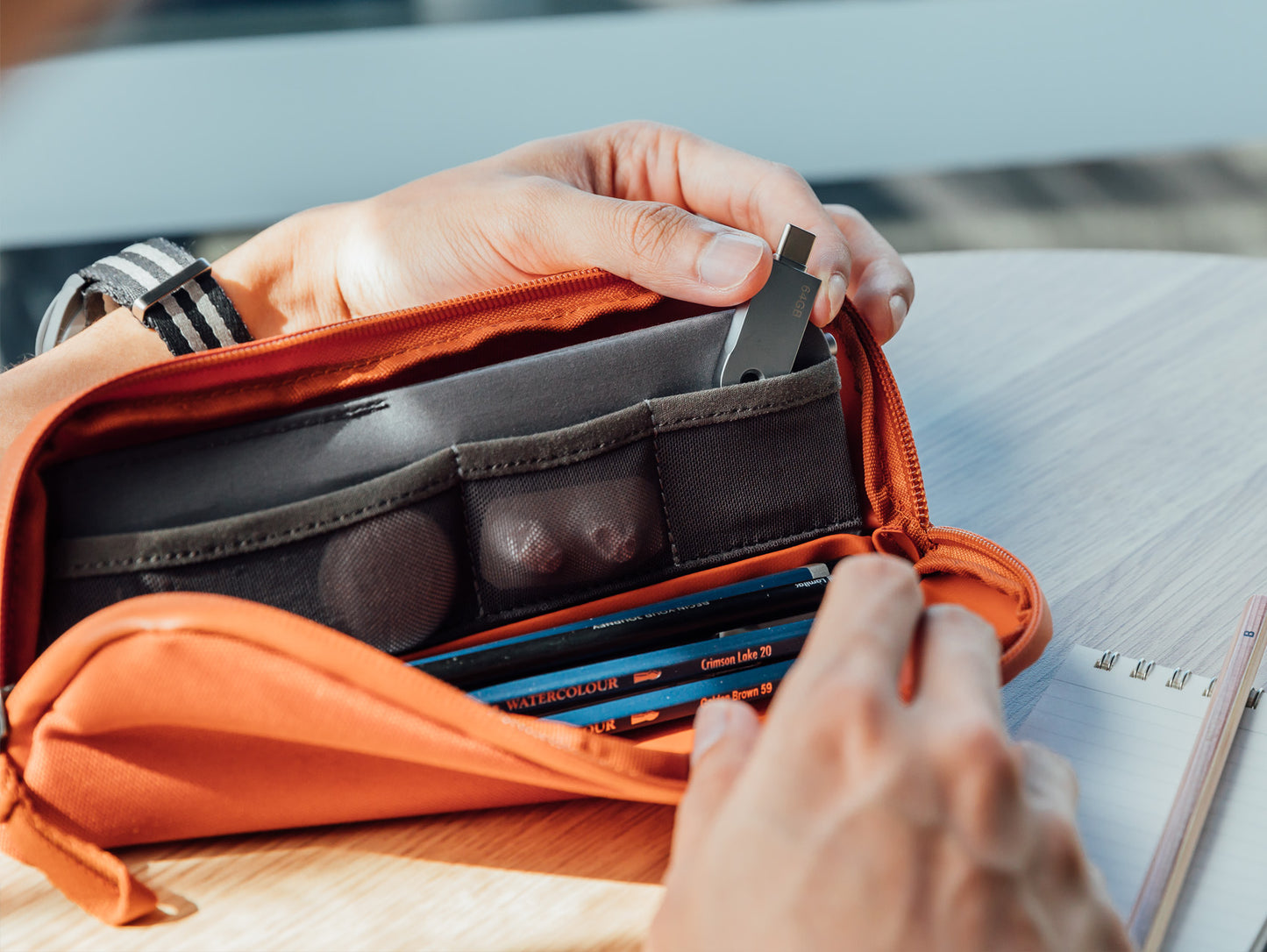THE HIDEOUT HARD SHELL CARRY-ON LUGGAGE