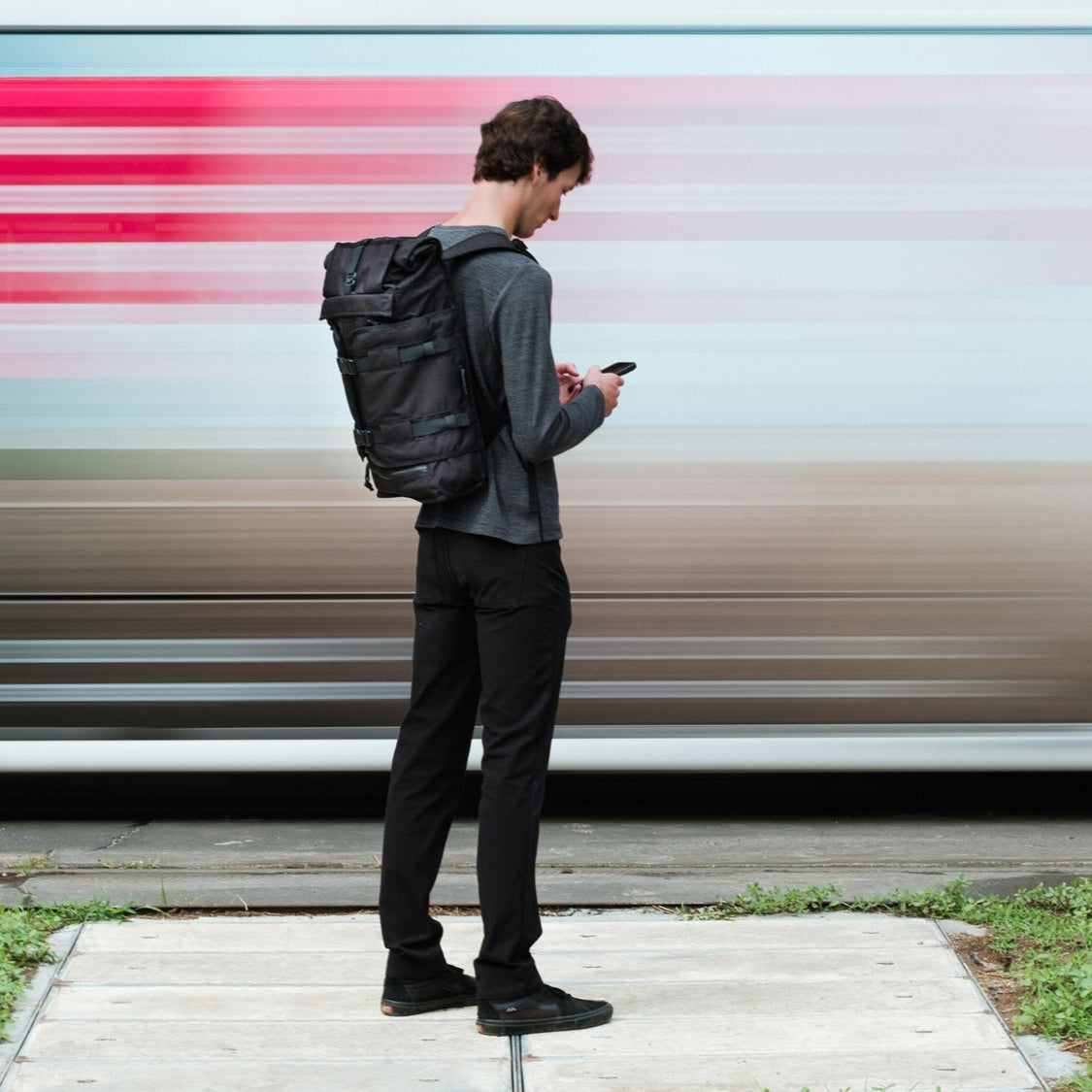 A.I. AFRICAN INTELLIGENCE ELEGANT ENERGY SAVAGE BACKPACK - SANDFLOWER COLLAB