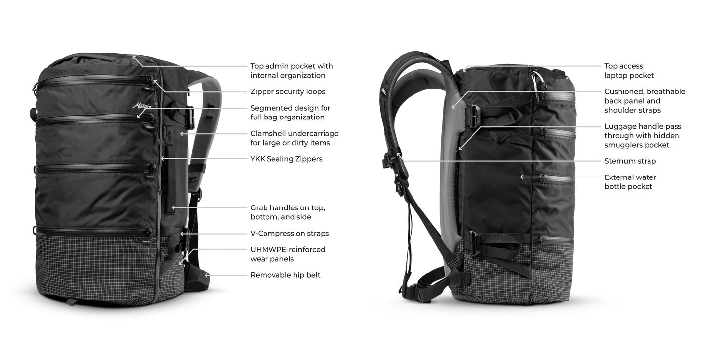 A.I. AFRICAN INTELLIGENCE ELEGANT ENERGY SHARKITECTURE FULL SIZE LUGGAGE - SANDFLOWER COLLAB