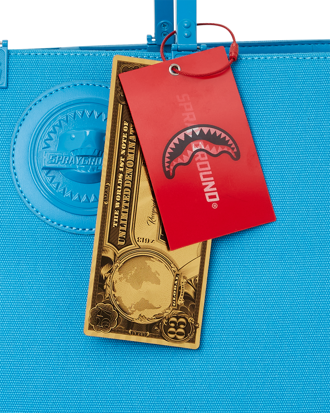 HEAVY METAL SHARK BLUE TORTUGA TOTE