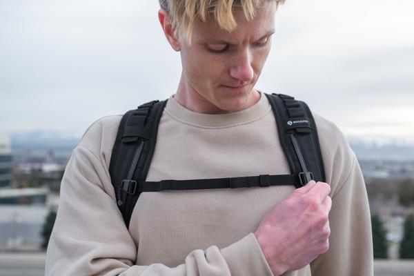 A.i.3 SHARK BITE BLACK GOLD BACKPACK (DLXV)