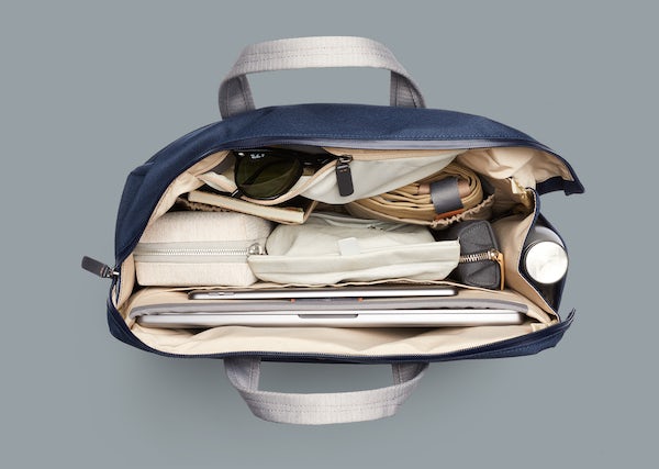 MONEY PATTERN BRICK DUFFLE