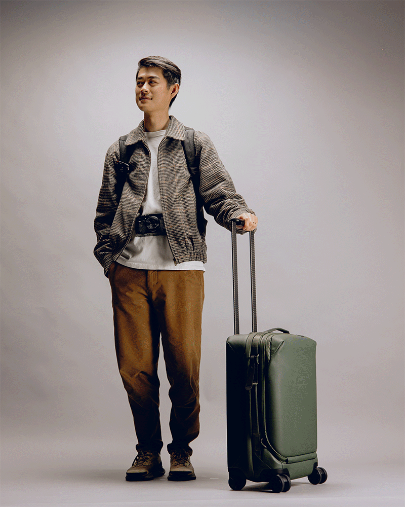 MONEY PATTERN POWDER BACKPACK (DLXV)