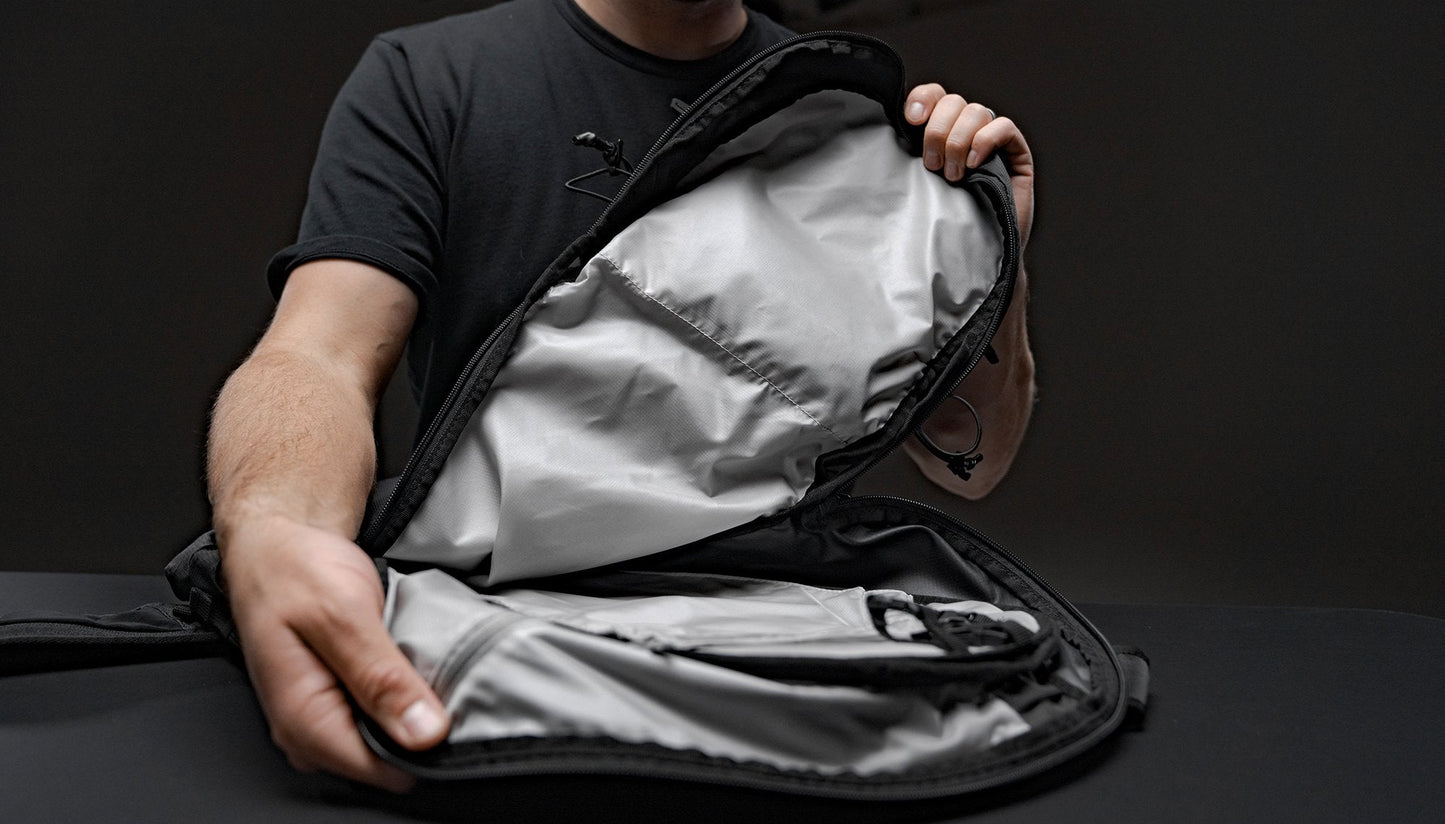 'WHAT THE BEEP' SHARK BACKPACK
