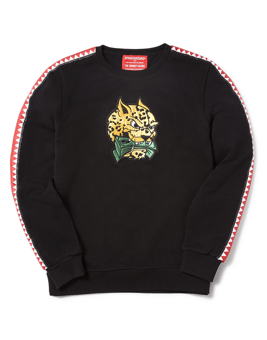 SHARKTRACK TIGER MONEY CREWNECK