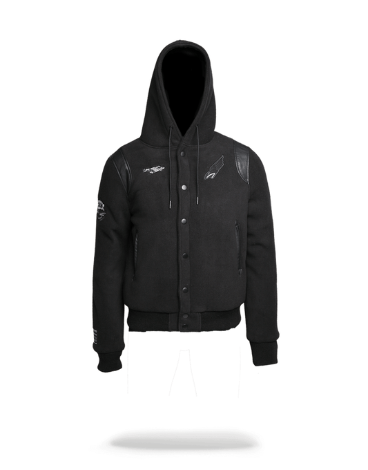 VARSITY ARMY PATCHES JACKET