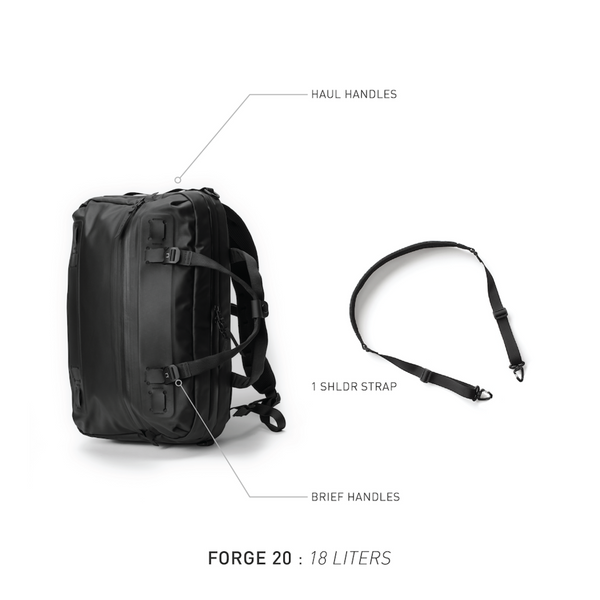 20/20 VISION SHARK CLEAR BACKPACK