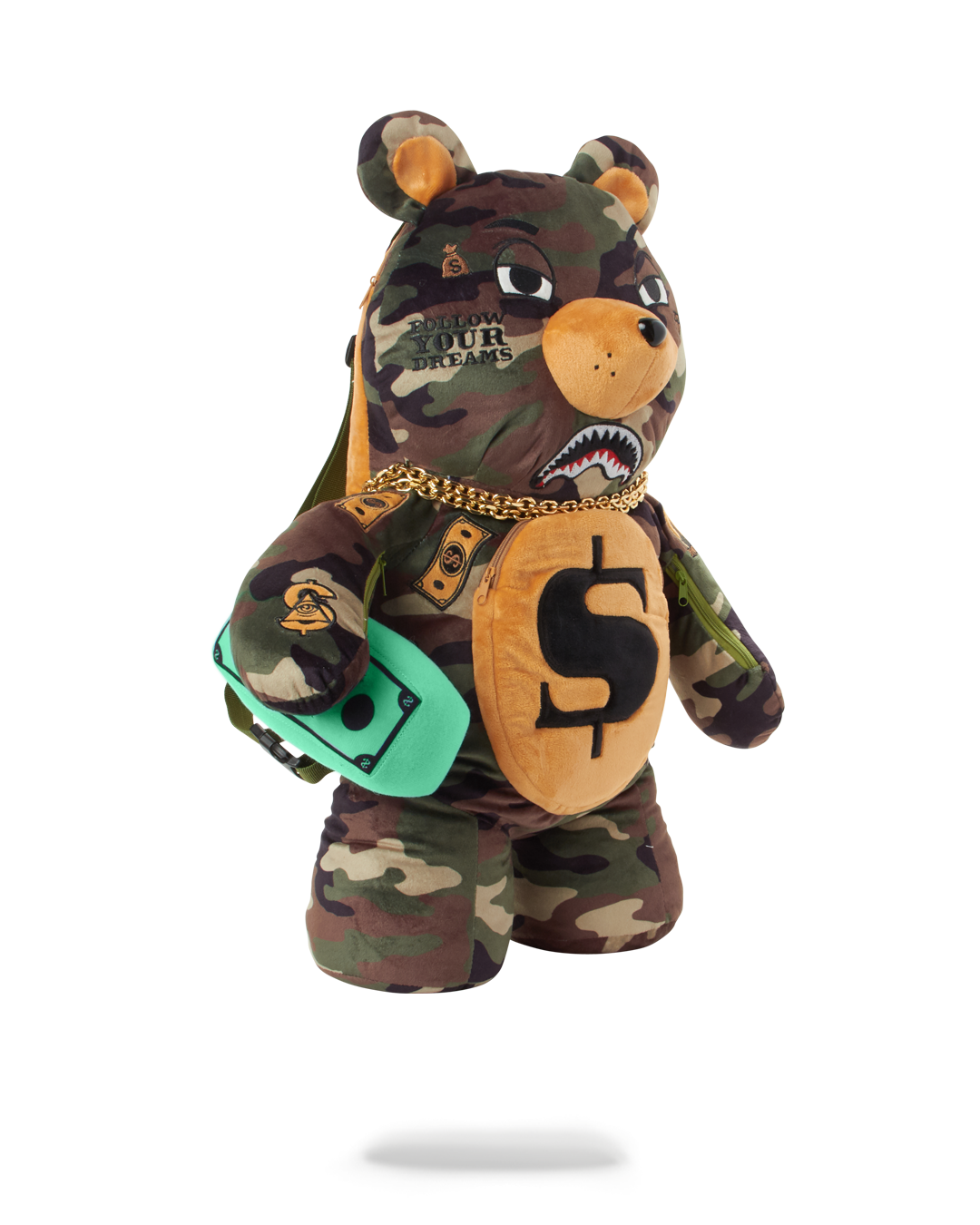 MONEYBEAR TEDDY BEAR BACKPACK