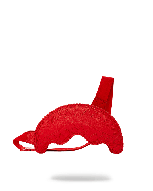 RED RIVIERA SHARKMOUTH CROSSBODY