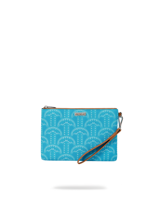 ILLUCHAINS TURQ CROSSOVER CLUTCH