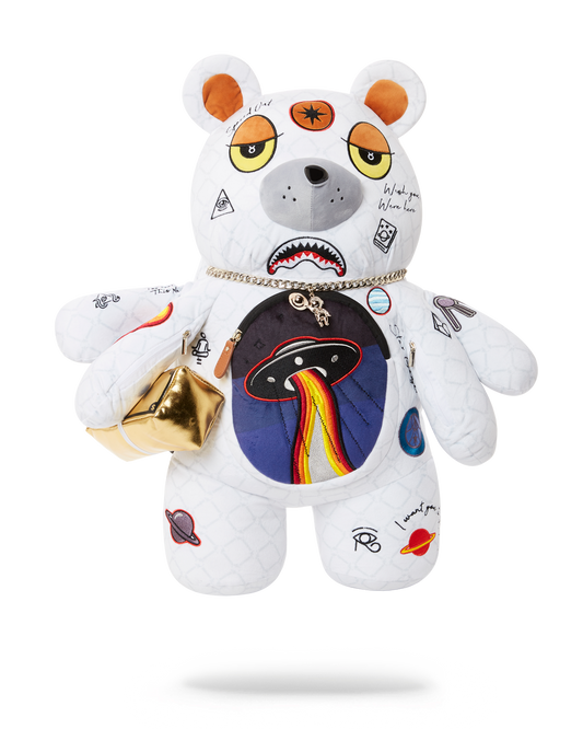 UFO SPACED OUT MONEYBEAR TEDDYBEAR BACKPACK