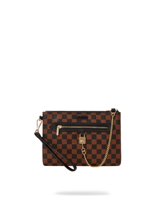 HENNY LOCK SHARKS IN PARIS CROSSOVER CLUTCH