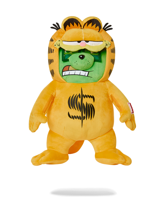GARFIELD MONEYBEAR SUIT TEDDYBEAR BACKPACK