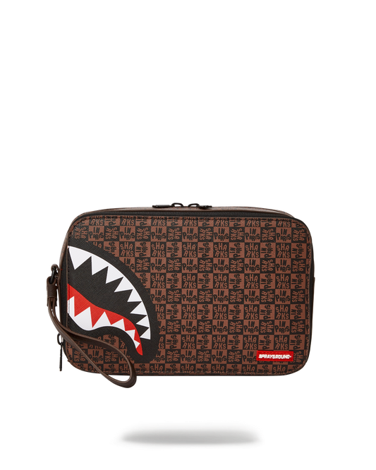 FRENZY SHARKS TOILETRY BAG