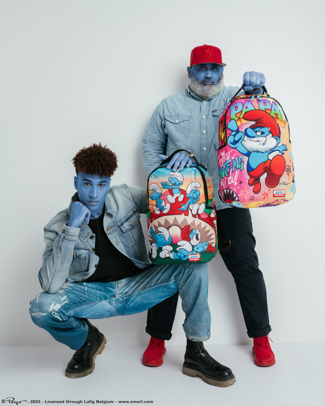 SMURFS MUSHROOM CHILL BACKPACK