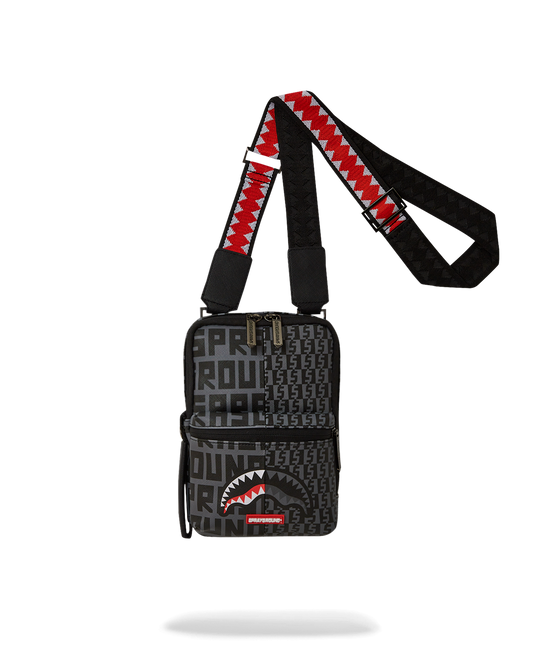 SHARKFINITY STEALTH PILOT MESSENGER SLING BAG