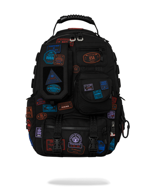 JAMES FIRST CLASS I GOT THESE STAMPS BACKPACK