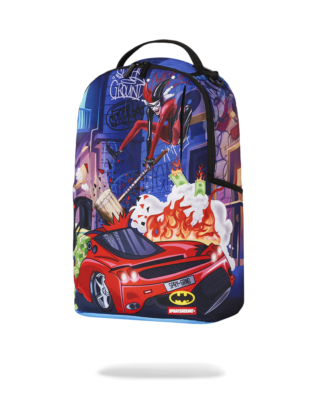 HARLEY QUINN SMASH SMASH DLXSR BACKPACK