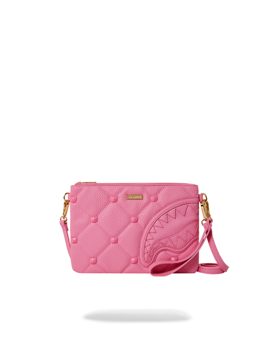 SORBET STUNNA BEAR STUD CROSSOVER CLUTCH