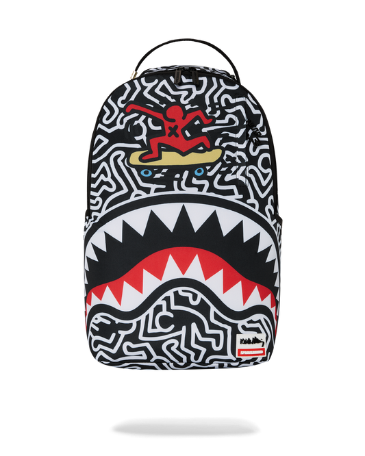 KEITH HARING SKATER SHARK DLXSR BACKPACK