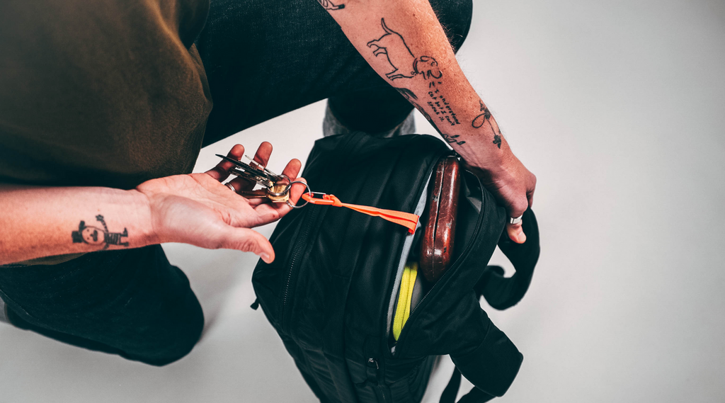 3AM NEVER SLEEP SHARKITECTURE HARDSHELL CARRY-ON LUGGAGE