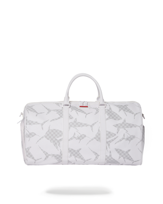SHARK CHECK (WHITE) DUFFLE