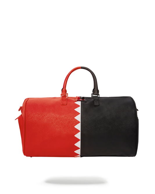 VERTICAL SHARK CUT & SEW DUFFLE