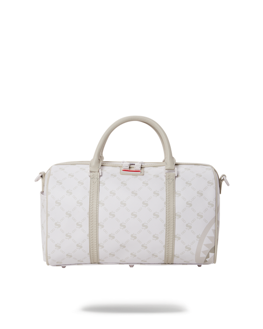 MONEY PATTERN POWDER MINI DUFFLE