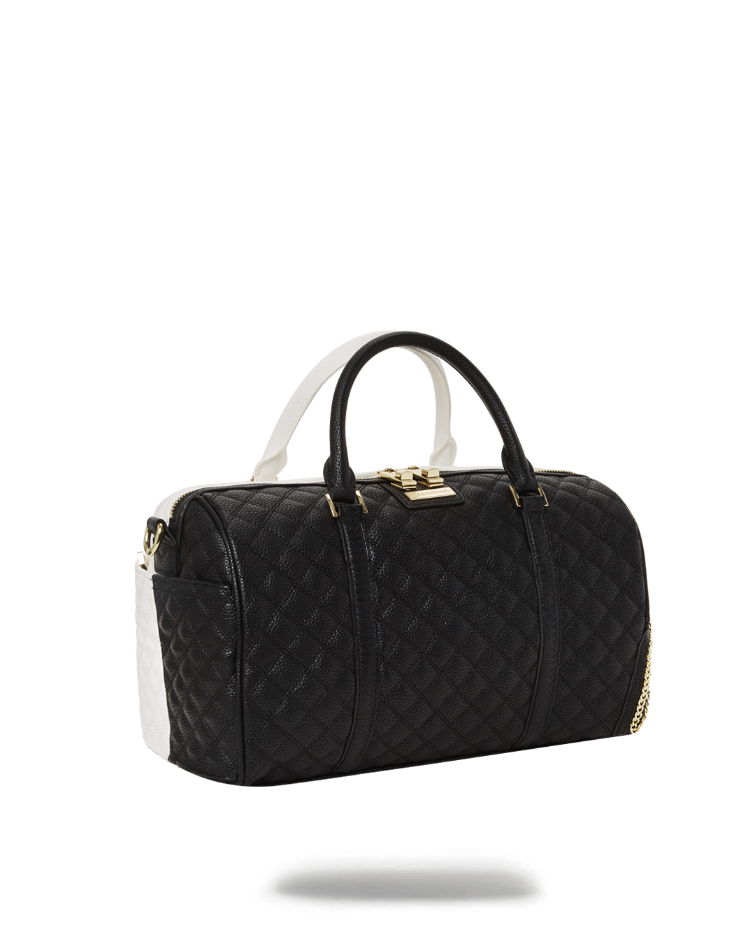 LEVELED UP SPLIT QUILT SHARK MINI DUFFLE