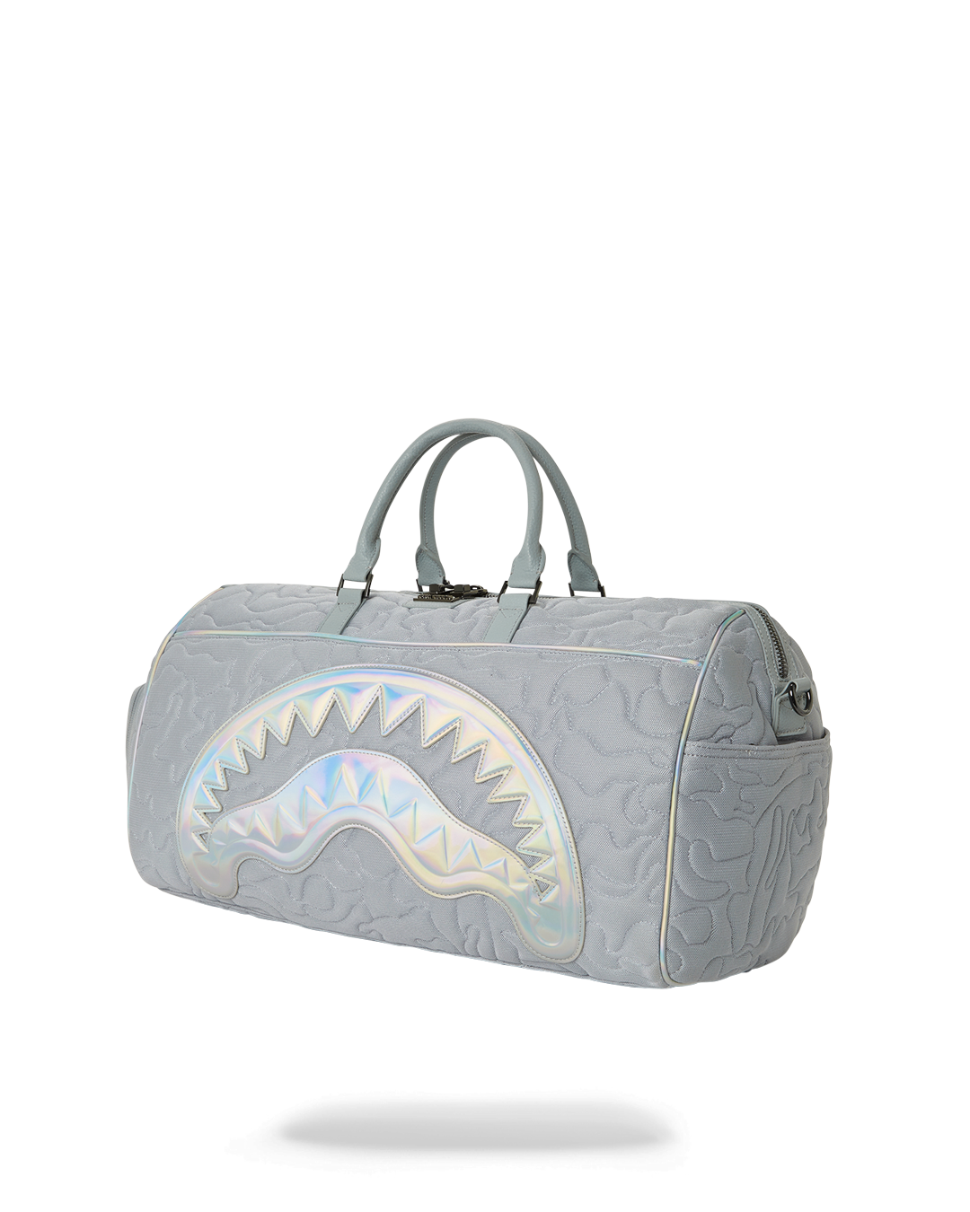 MIRASHAKU IRIDESCENT QUILT DUFFLE