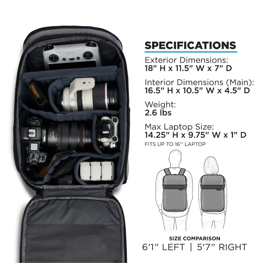 3DSG THUNDERCLAP HANDHELD CARRY-ON CONVERTIBLE BACKPACK