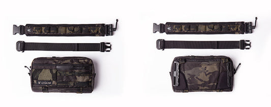 NOIR QUILT GOLD CHAIN SHARK SAVAGE BACKPACK