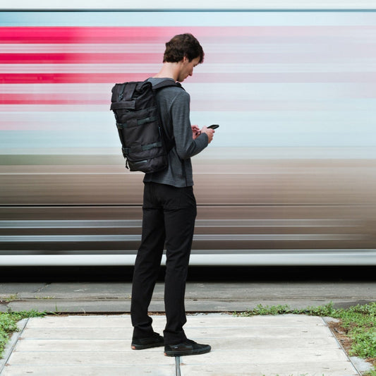 A.I. AFRICAN INTELLIGENCE ELEGANT ENERGY SAVAGE BACKPACK - SANDFLOWER COLLAB