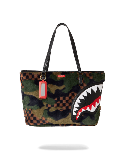 BIG SKY FUR SHARK TOTE