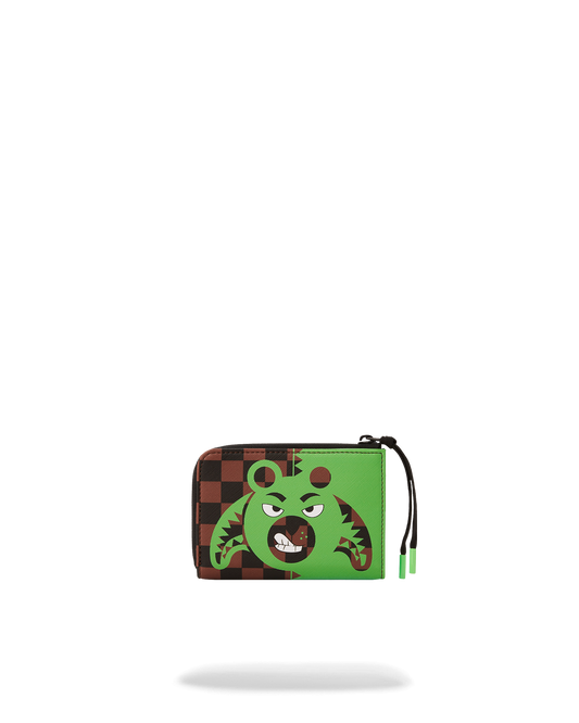 GREEN MONEY BEAR WALLET