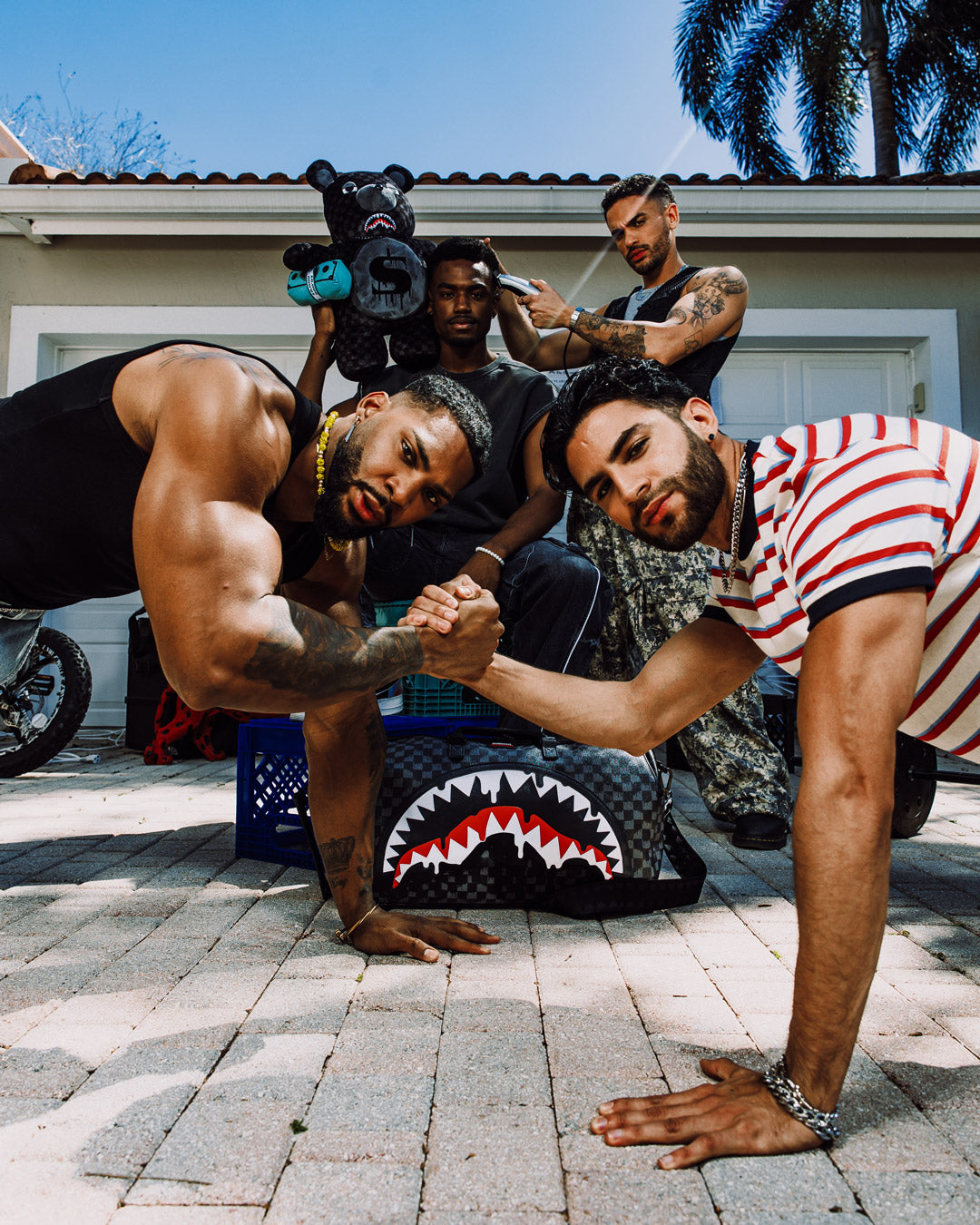 SHARKS IN PARIS THUNDERDRIP DUFFLE
