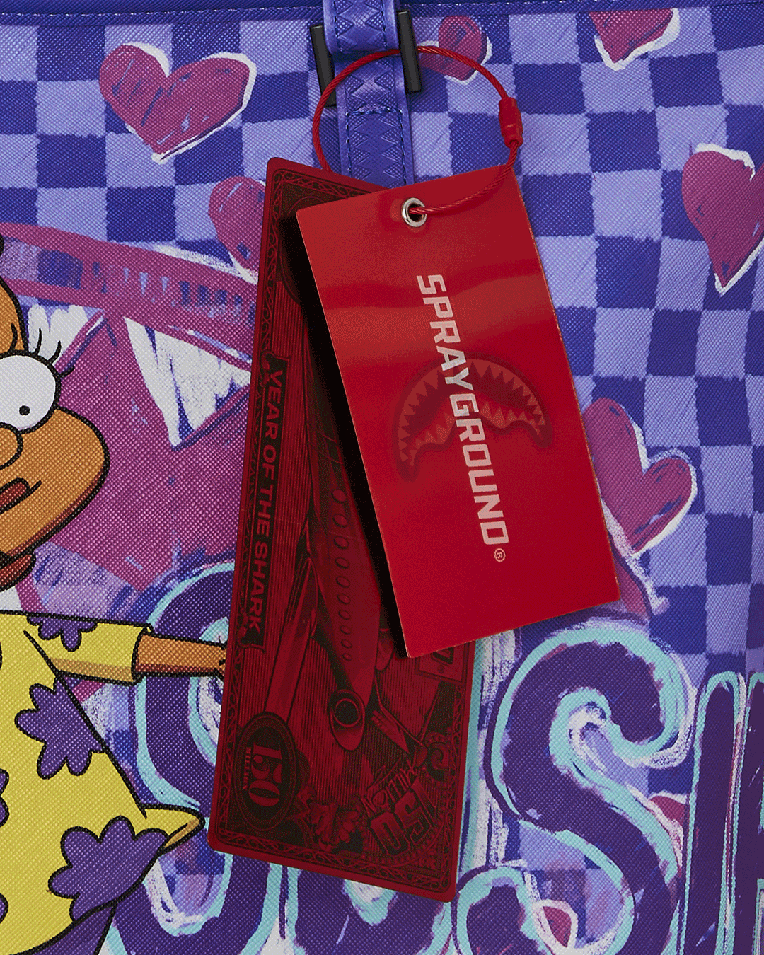 RUGRATS SUSIE CRAYON SHARK MESSENGER TOTE