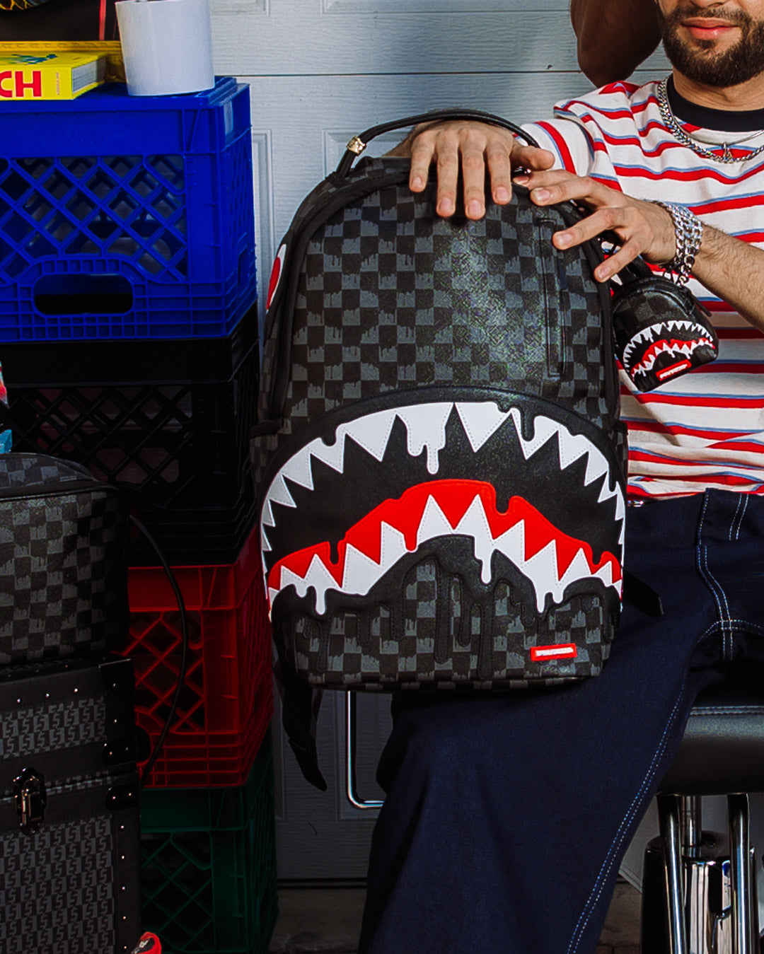 SHARKS IN PARIS THUNDERDRIP BACKPACK
