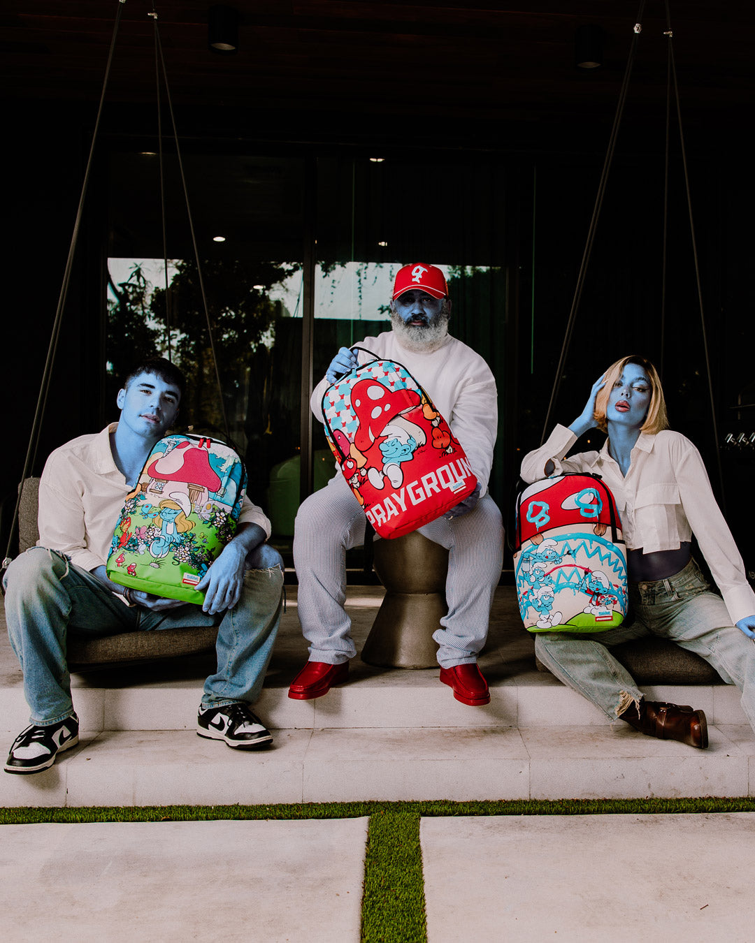 SMURFS ART PARTY BACKPACK
