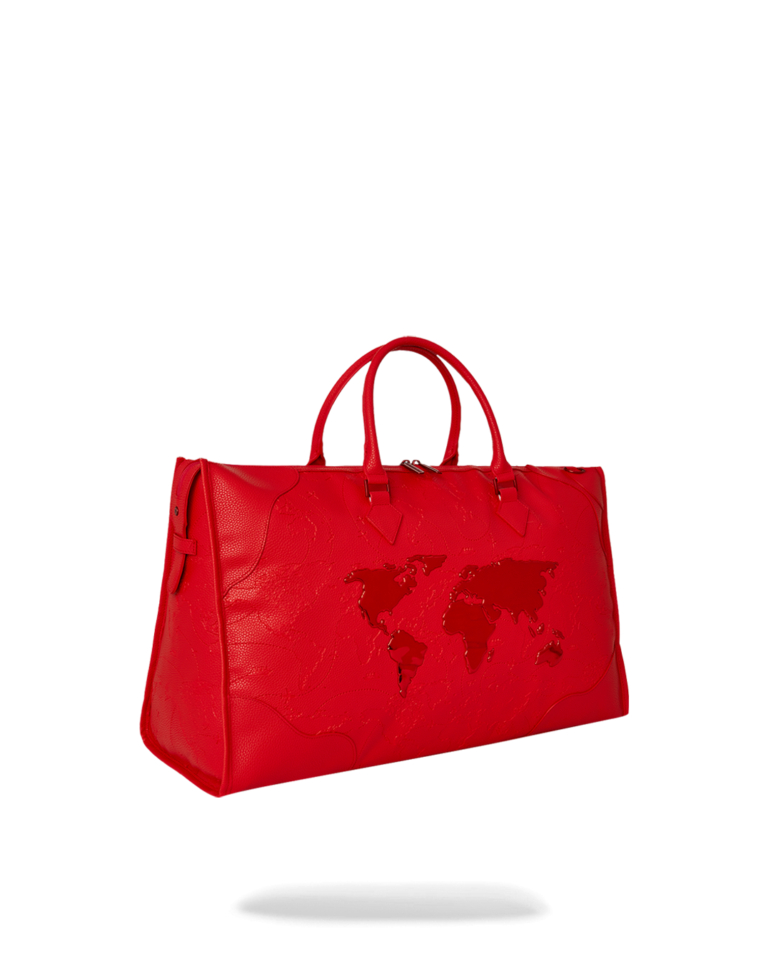 JAMES FIRST CLASS RUBY RED PYRAMID LARGE DUFFLE