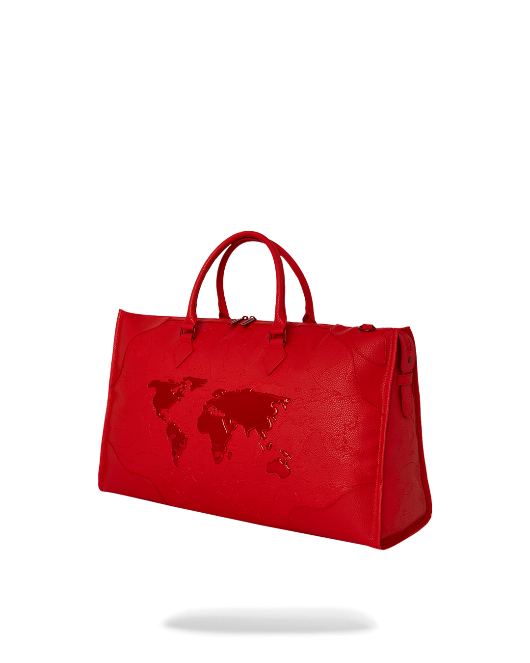 JAMES FIRST CLASS RUBY RED PYRAMID LARGE DUFFLE