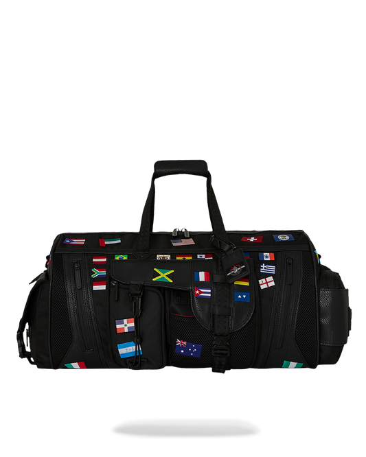 JAMES FIRST CLASS GLOBAL FLAGS SPECIAL OPS DUFFLE
